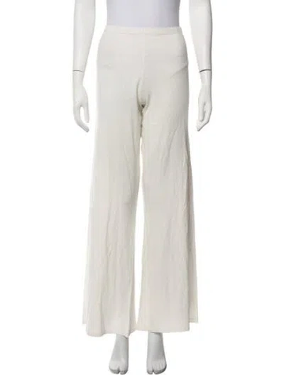 Pre-owned Éterne Sweatpants In White