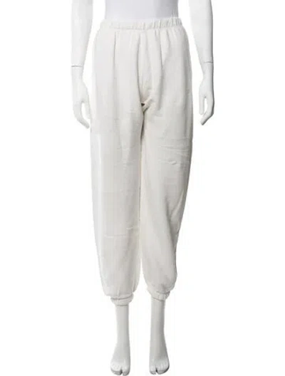 Pre-owned Éterne Sweatpants In White