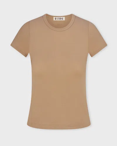 Éterne T-shirt Fitted Crewneck Short Sleeve