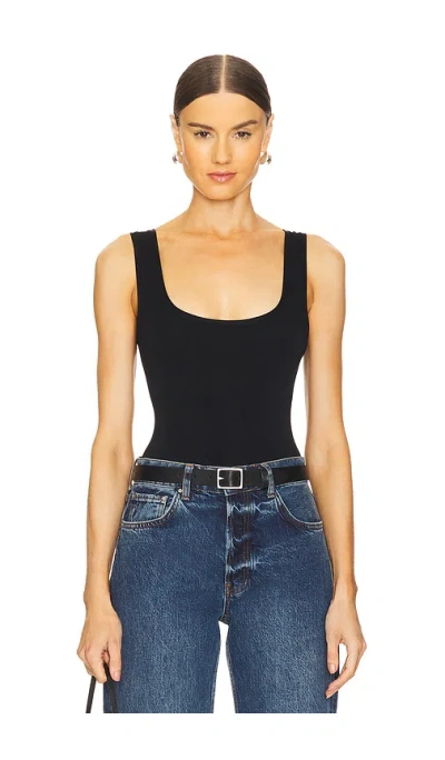 Éterne Sleeveless Bodysuit In Black
