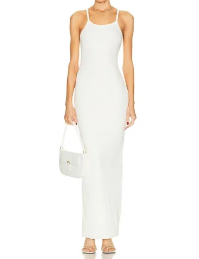 Éterne Tank Maxi Dress In Cream In White