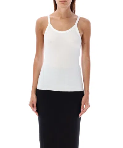 Éterne Eterne Rib Tank Top In Black