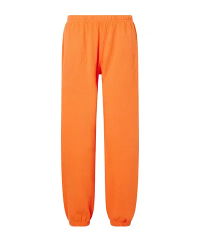 Éterne Tapered Cotton Track Pants In Orange