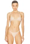 Éterne Thea Bikini Top In Neutral