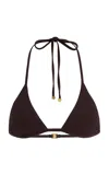 Éterne Thea Bikini Top In Brown