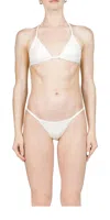 Éterne Thea Bikini Top In Ivory In Multi