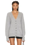 Éterne Theodore Cardigan In Grey