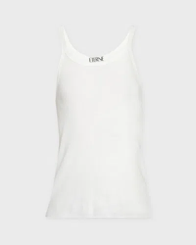 Éterne Topp Rib Tank Ivory