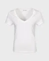 Éterne Topp V-neck T-shirt Ivory