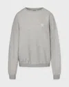 Éterne Oversized Crew Neck Sweatshirt Heather Grey