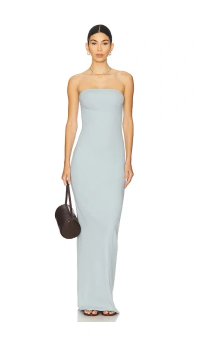 Éterne Tube Maxi Dress In Blue