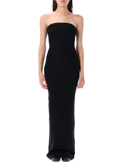 Éterne Eterne Tube Maxi Dress In Black