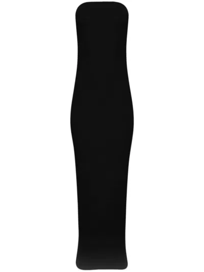 Éterne Eterne Tube Maxi Dress In Black