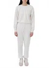 Éterne Vinny Sweatpant In Bone In White