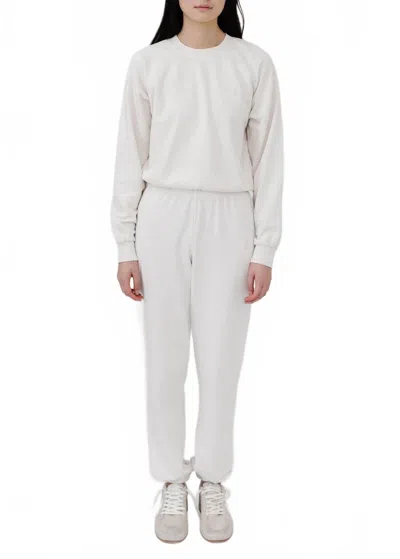 Éterne Vinny Sweatpant In Bone In White