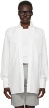 Éterne White Button-down Shirt In White