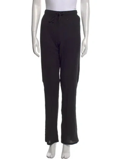 Pre-owned Éterne Wide Leg Pants In Black