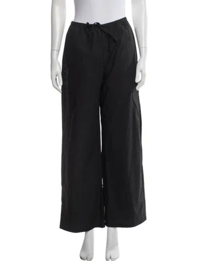 Pre-owned Éterne Wide Leg Pants In Black