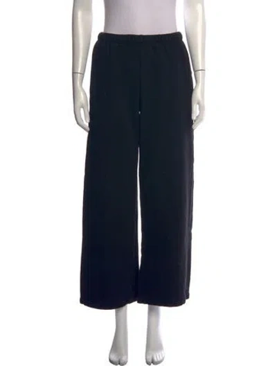 Pre-owned Éterne Wide Leg Pants In Black