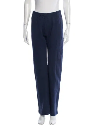 Pre-owned Éterne Wide Leg Pants In Blue