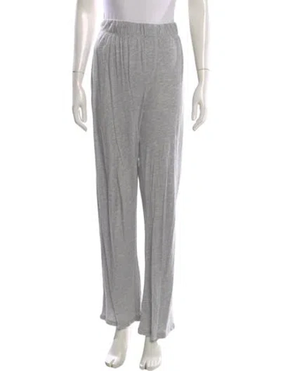 Pre-owned Éterne Wide Leg Pants In Gray