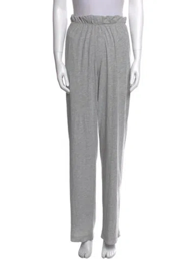 Pre-owned Éterne Wide Leg Pants In Gray