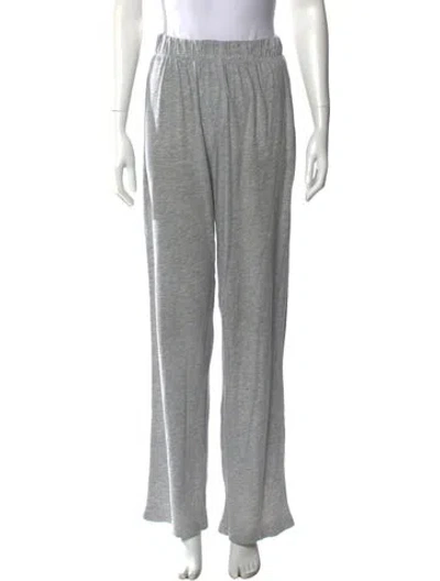 Pre-owned Éterne Wide Leg Pants In Gray