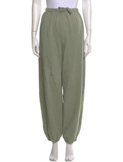 Pre-owned Éterne Wide Leg Pants In Green
