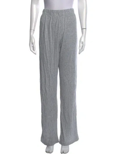 Pre-owned Éterne Wide Leg Pants In Grey