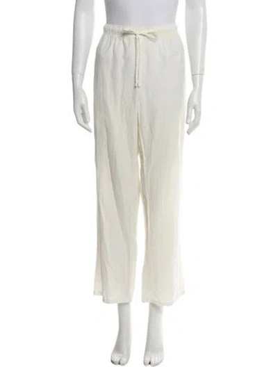 Pre-owned Éterne Wide Leg Pants In Neutral