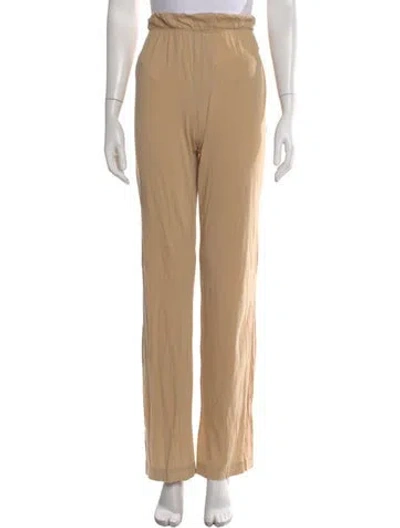 Pre-owned Éterne Wide Leg Pants In Neutral
