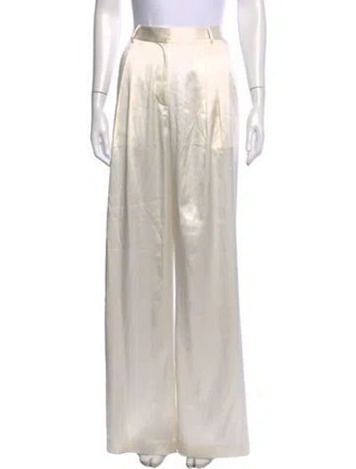 Pre-owned Éterne Wide Leg Pants In Neutrals