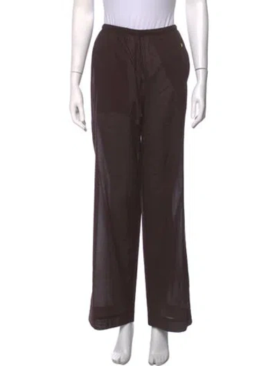 Pre-owned Éterne Wide Leg Pants W/ Tags In Brown