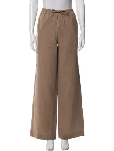 Pre-owned Éterne Wide Leg Pants W/ Tags In Neutrals