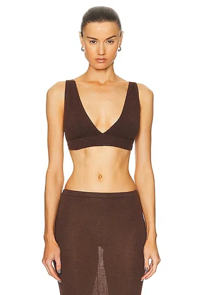 Éterne Willa Top In Chocolate
