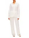 Éterne Willow Pant In Ivory In Multi