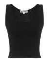 Éterne Cotton-modal Tank In Black