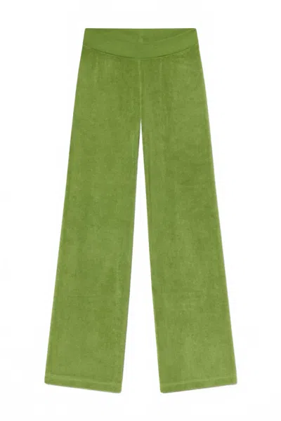Éterne Women's Low Rise Lounge Pant In Fern In Green