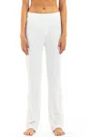 ÉTERNE WOMEN'S THERMAL LOUNGE PANT IN IVORY