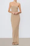 Éterne Tube Maxi Dress In Neutral
