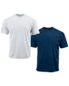 Ethan Williams 2pk Perform Basics Dri-tech T-shirt In Multi