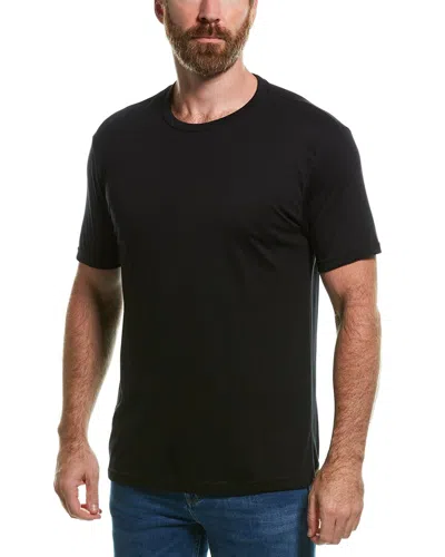 Ethan Williams 3pk Soft Heathered T-shirt In Black