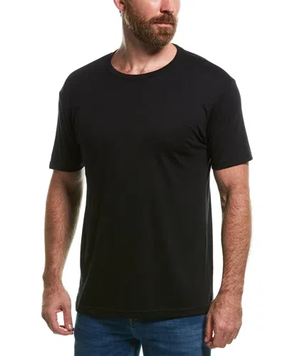 Ethan Williams 3pk Soft Heathered T-shirt In Black