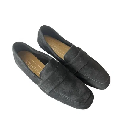 Ethem Women's Rimini Loafer In Suede Black In Multi