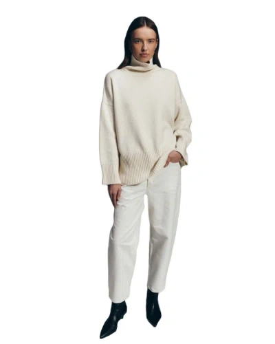 Ether Vela Sweater In White