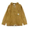 Ethik Men's Denim Anorak Removable Jacket In Caramel