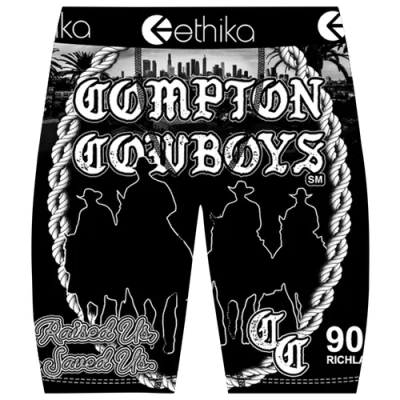 Ethika Kids' Boys   Graphic Briefs In Black