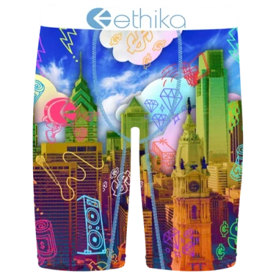 Ethika Kids' Boys   Graphic Briefs In Blue/green