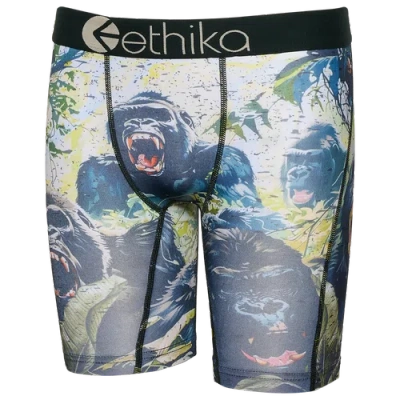 Ethika Kids' Boys   Graphic Briefs In Gray
