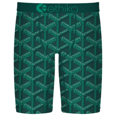 Ethika Kids' Boys   Graphic Briefs In Green